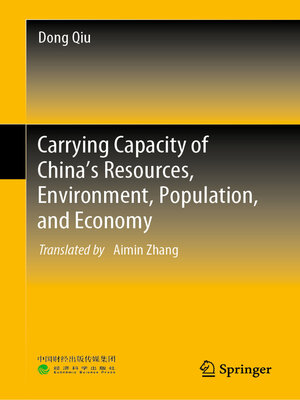 cover image of Carrying Capacity of China's Resources, Environment, Population, and Economy